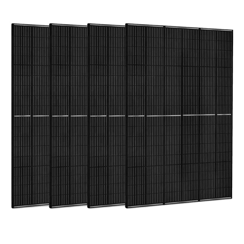 Nature's Generator 440W monocrystalline solar panels 4 pack for whole-home backup and renewable energy systems