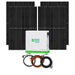 Nature's Generator MyGrid 10K Solar Battery paired with solar panels for renewable energy storage