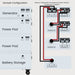 Expansion wiring configuration for the Nature's Generator Powerhouse Gen 2 and Power Pod Expansion Battery