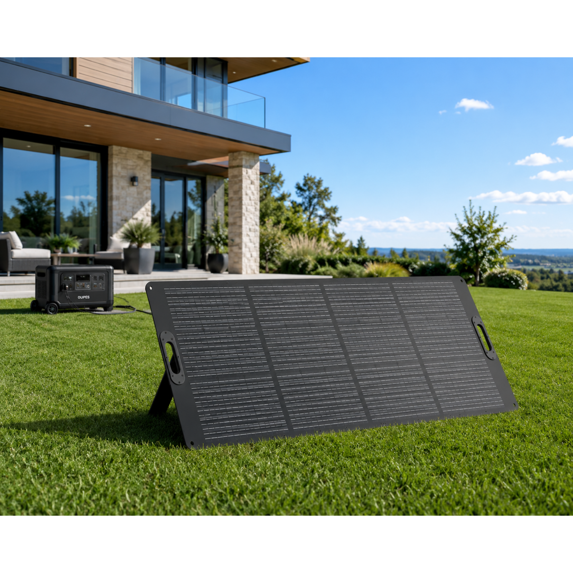 OUPES 240W Portable Solar Panel