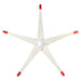 Front view of the Nature's Generator 150W wind turbine with five-blade aerodynamic design