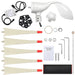 Nature's Generator 150W wind turbine kit including blades, controller, mounting hardware and accessories